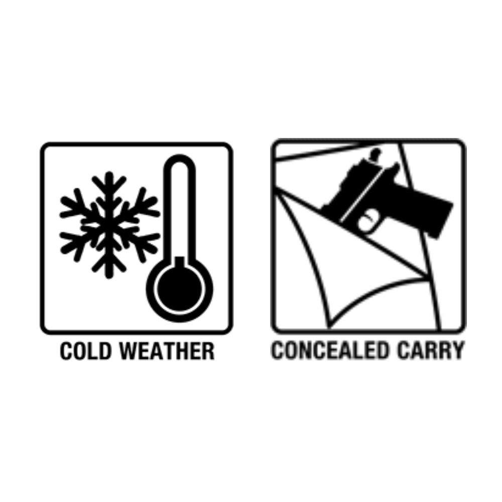 Rothco Concealed Carry Spec Ops Fleece Jacket (Black) - 6