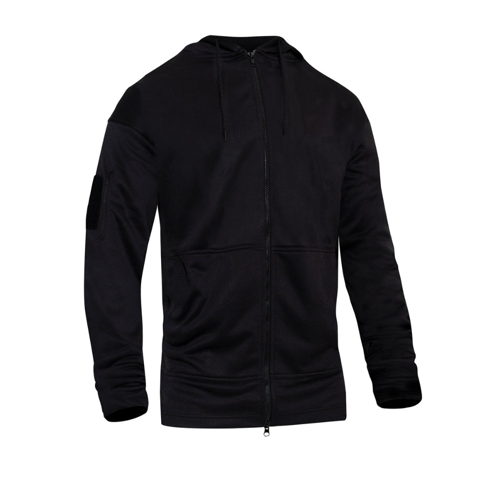 Rothco Concealed Carry Zippered Hoodie - Black - 1