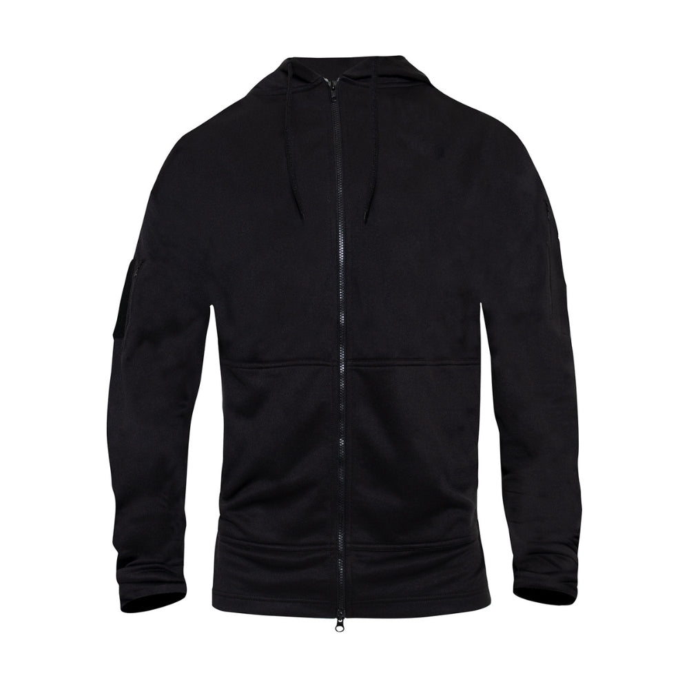 Rothco Concealed Carry Zippered Hoodie - Black - 2