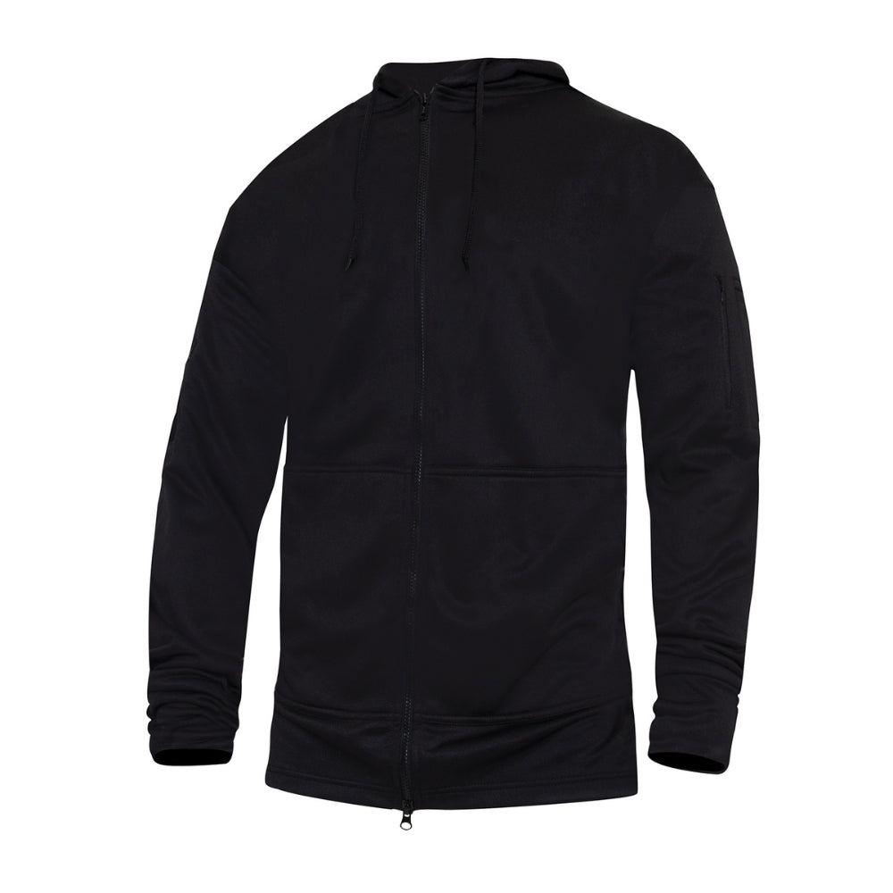 Rothco Concealed Carry Zippered Hoodie - Black - 3