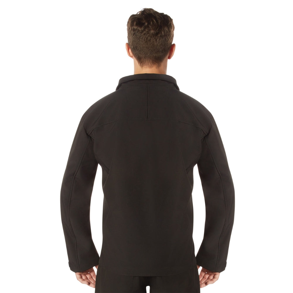 Rothco Covert Ops Concealed Carry Soft Shell Jacket (Black) - 4