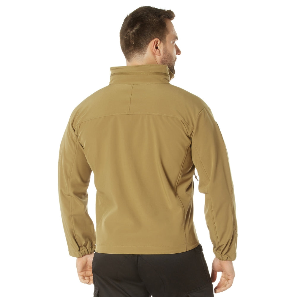 Rothco Covert Ops Lightweight Soft Shell Jacket (Coyote Brown) - 3
