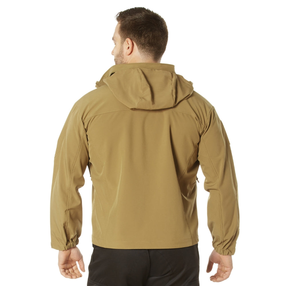 Rothco Covert Ops Lightweight Soft Shell Jacket (Coyote Brown) - 4