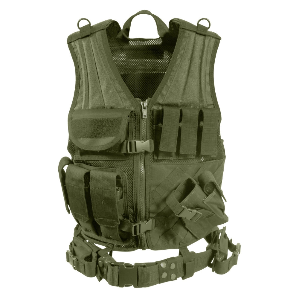 Rothco Cross Draw MOLLE Tactical Vest | All Security Equipment - 2
