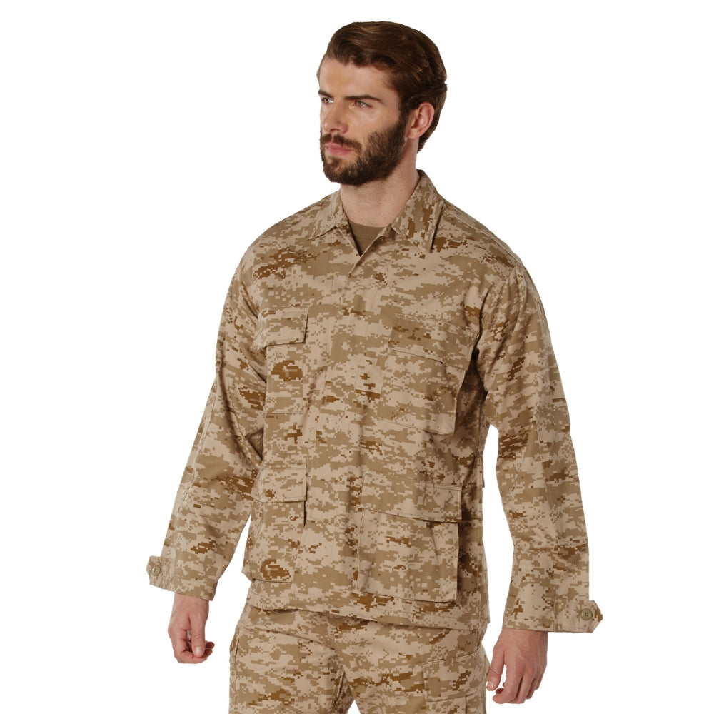 Rothco Digital Camo BDU Shirts (Desert Digital Camo)