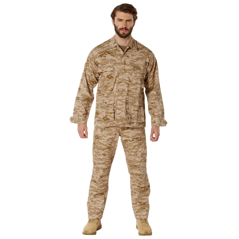 Rothco Digital Camo BDU Shirts (Desert Digital Camo)