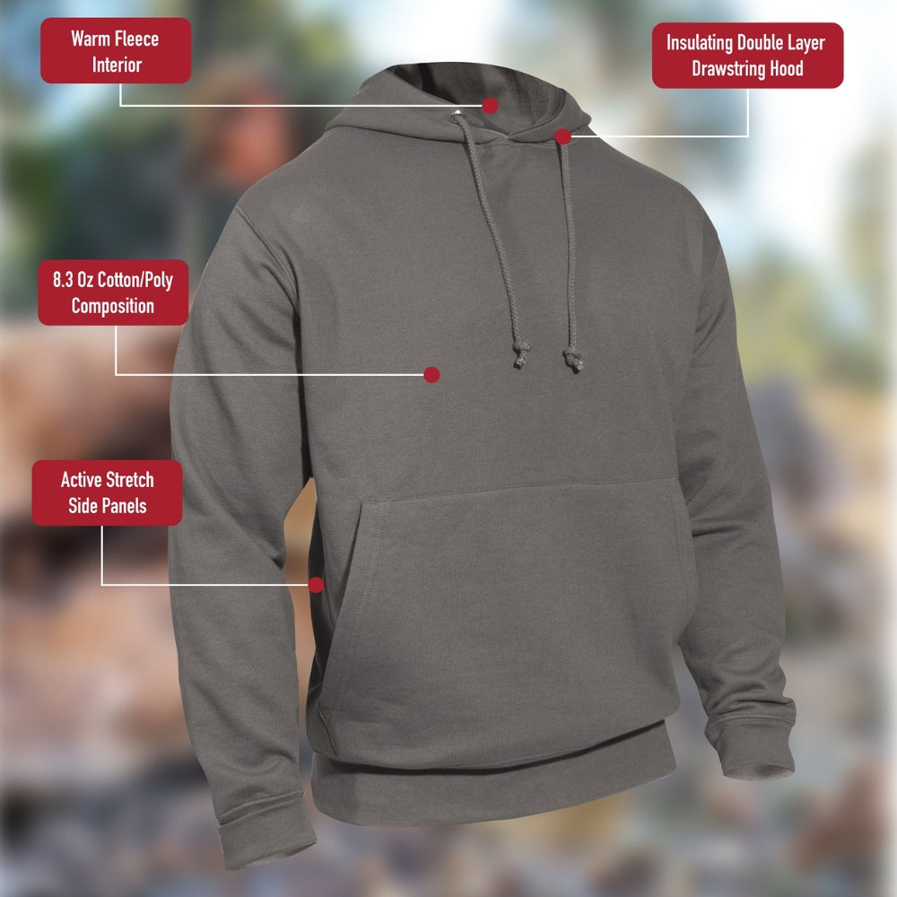 Rothco Every Day Pullover Hooded Sweatshirt (Tiger Stripe Camo) - 6