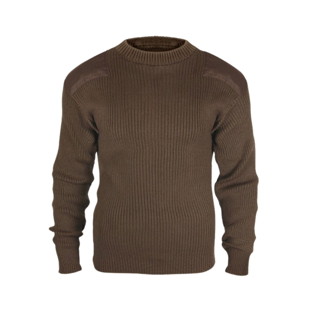 Rothco G.I. Style Acrylic Commando Sweater (Brown)