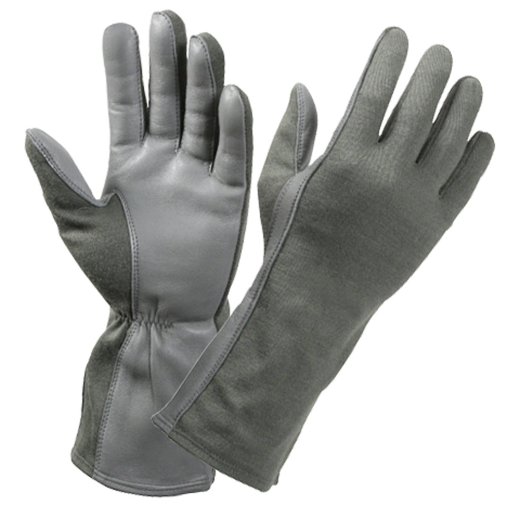 Rothco G.I. Type Flame & Heat Resistant Flight Gloves (Foliage Green)