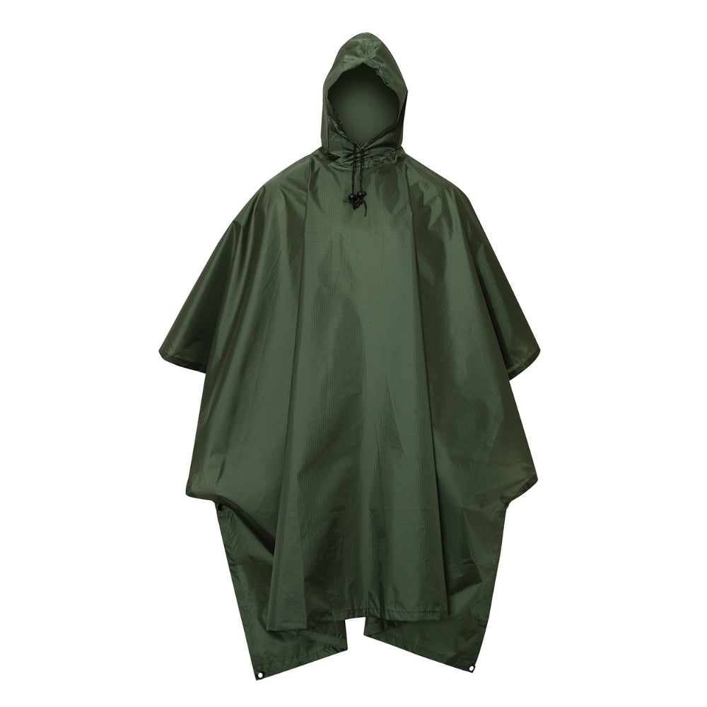 Rothco GI Type Military Rip-Stop Poncho | All Security Equipment - 15