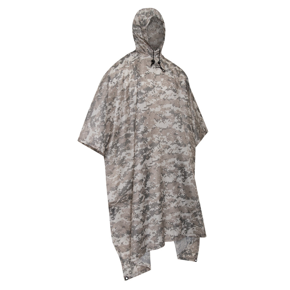 Rothco GI Type Military Rip-Stop Poncho | All Security Equipment - 7