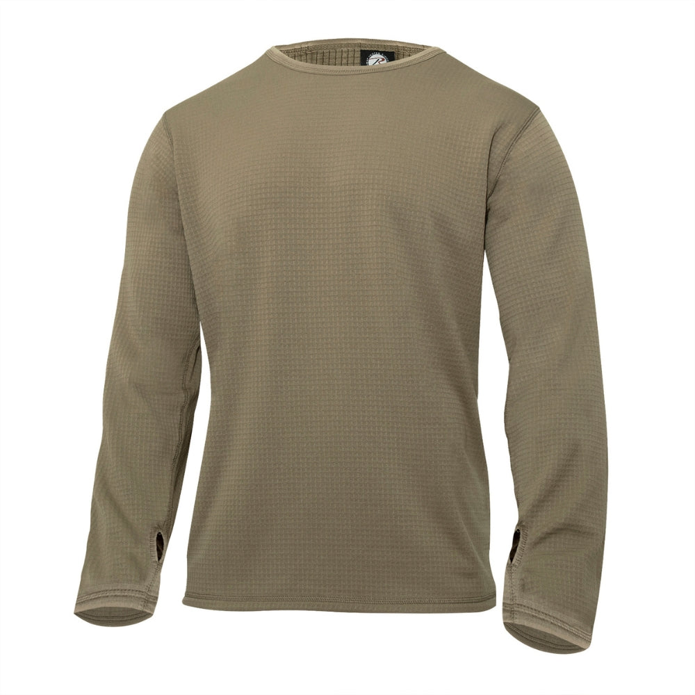 Rothco Gen III Level II Underwear Crew Top (AR 670-1 Coyote Brown) - 2