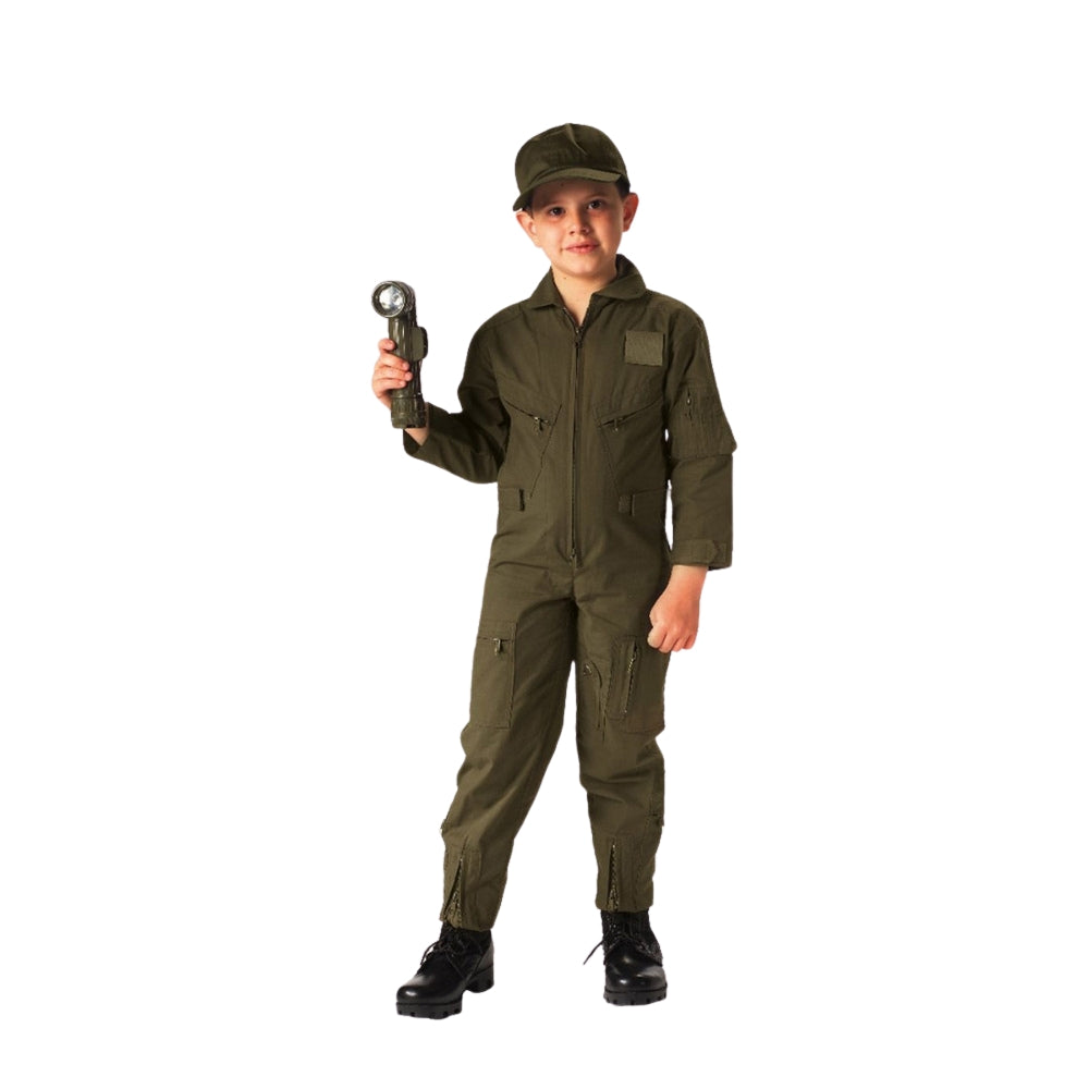 Rothco Kids Air Force Type Flightsuit (Olive Drab)