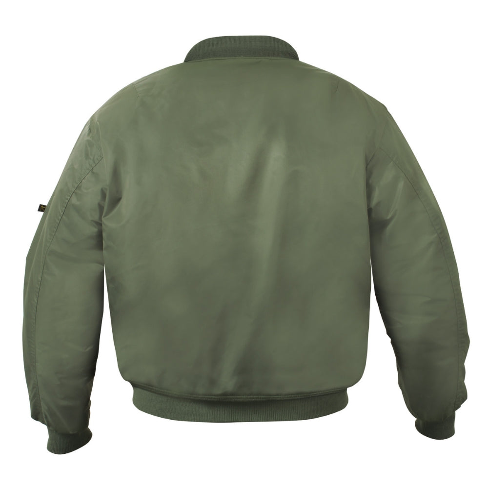 Rothco Kids Flight Jacket With Patches (Sage Green) - 2