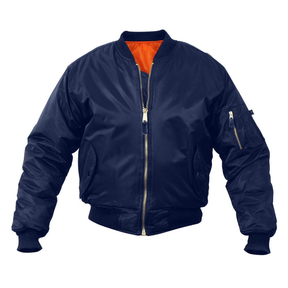 Rothco Kids MA-1 Flight Jackets (Navy Blue) | All Security Equipment