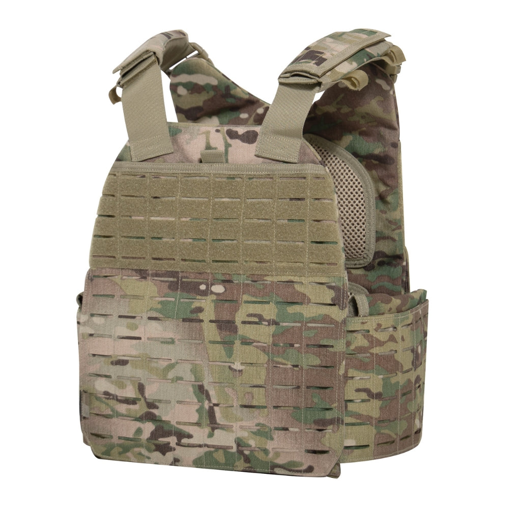 Rothco Laser Cut MOLLE Plate Carrier Vest | All Security Equipment - 3