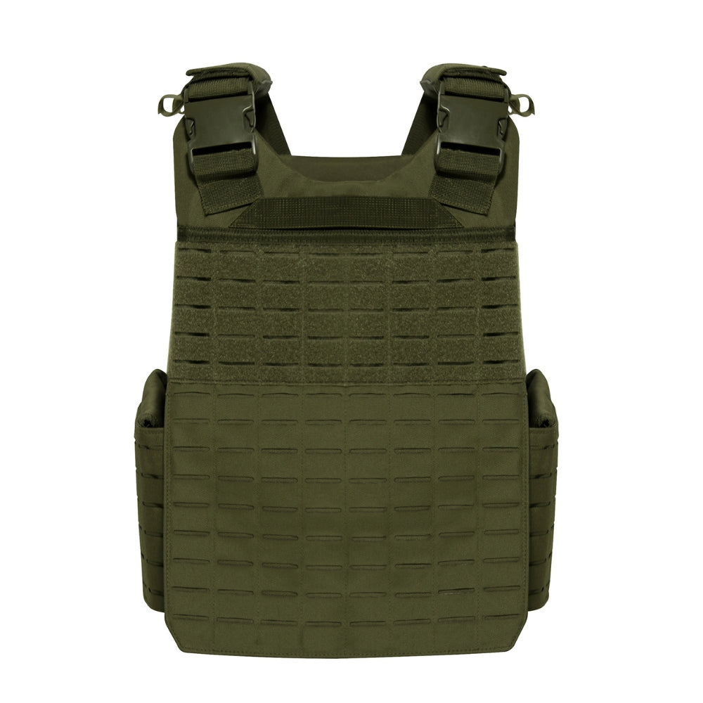 Rothco Laser Cut MOLLE Plate Carrier Vest | All Security Equipment - 6