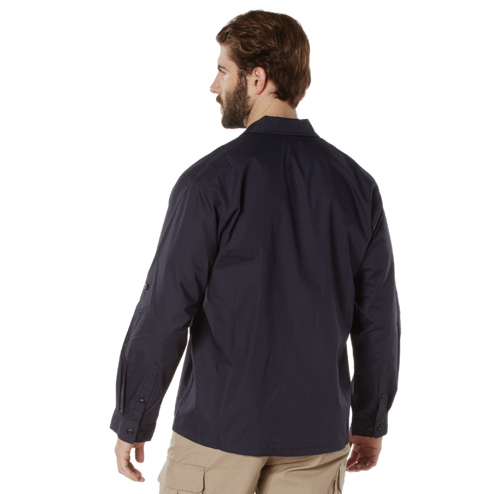 Rothco Lightweight Tactical Shirt (Midnight Navy Blue) - 8