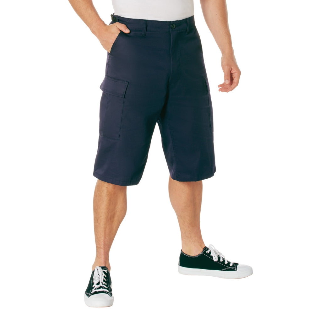 Rothco Long Length BDU Shorts (Navy Blue) All Security Equipment