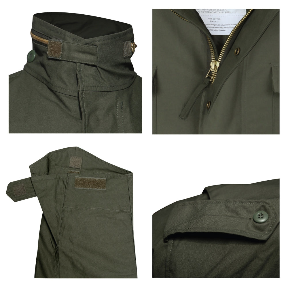Rothco M-65 Field Jacket (Gunmetal Grey) | All Security Equipment - 3
