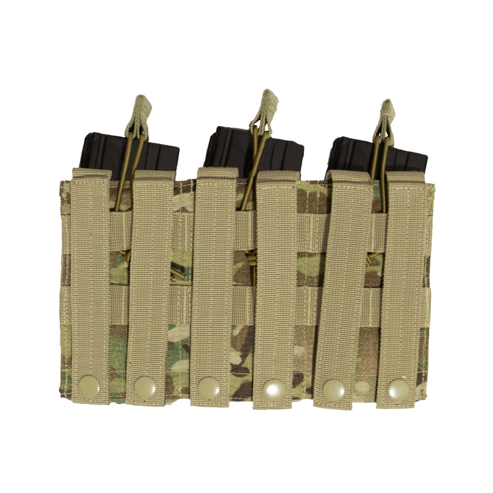 Rothco MOLLE Triple Kangaroo Rifle and Pistol Mag Pouch - 11