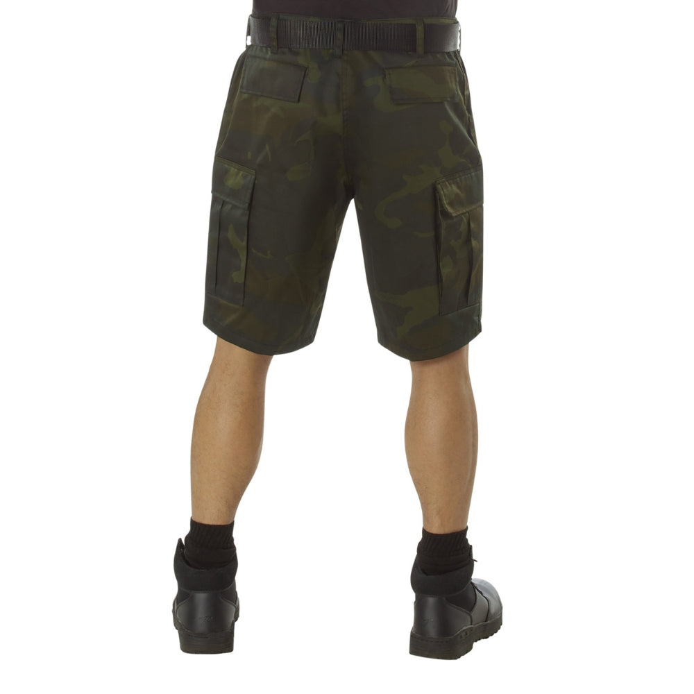 Rothco Midnight Camo BDU Shorts (Midnight Woodland Camo) - 3