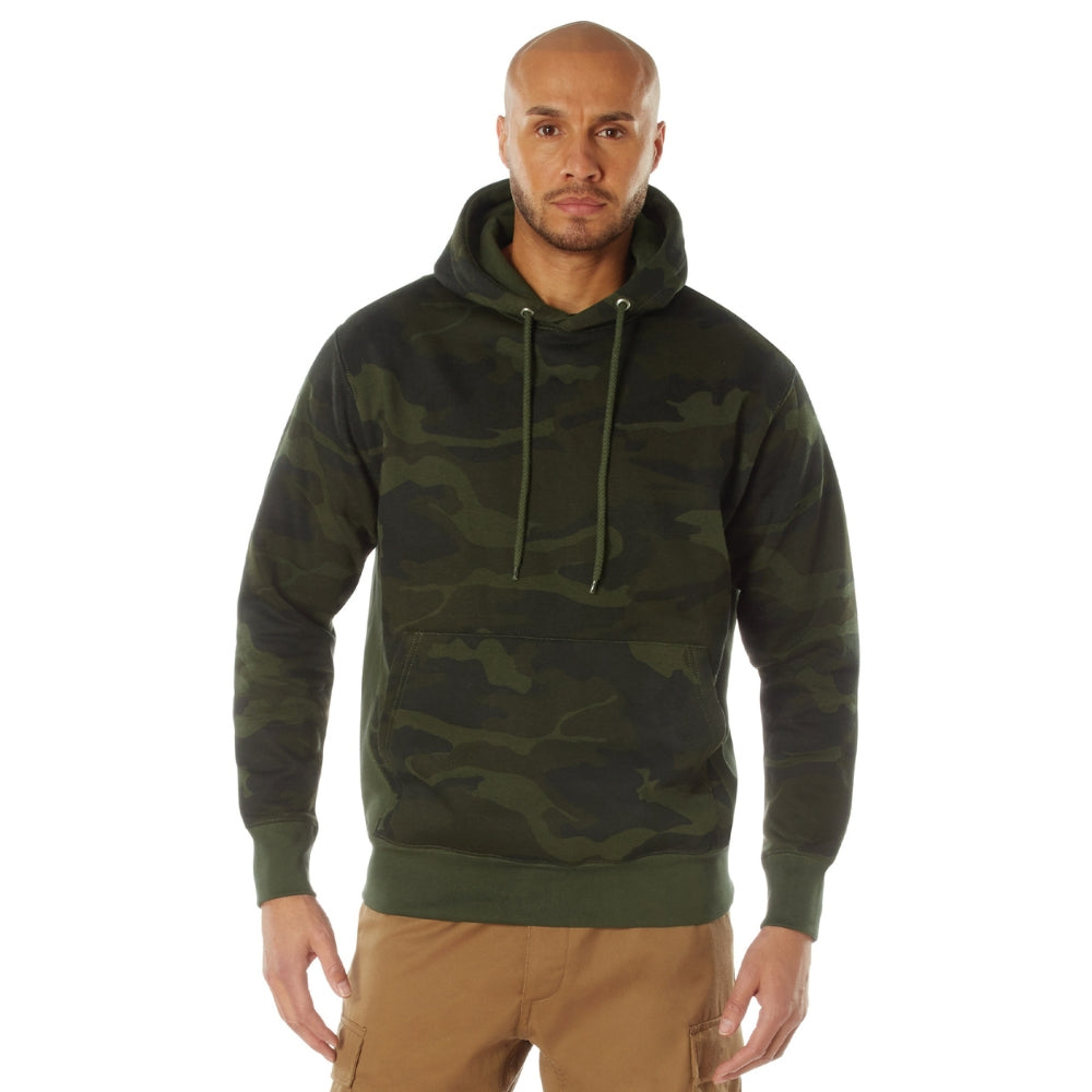 Rothco Midnight Camo Everyday Hoodie (Midnight Woodland Camo) - 3