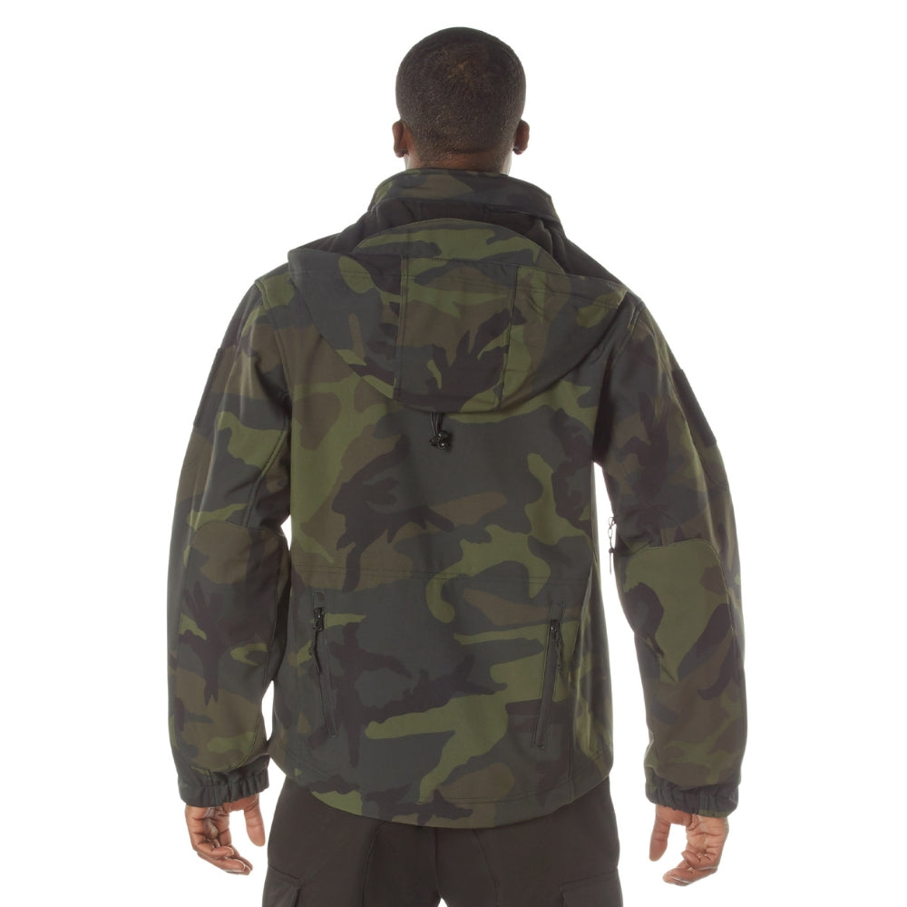 Rothco Midnight Camo Special Ops Soft Shell Jackets (Midnight Woodland Camo) - 4