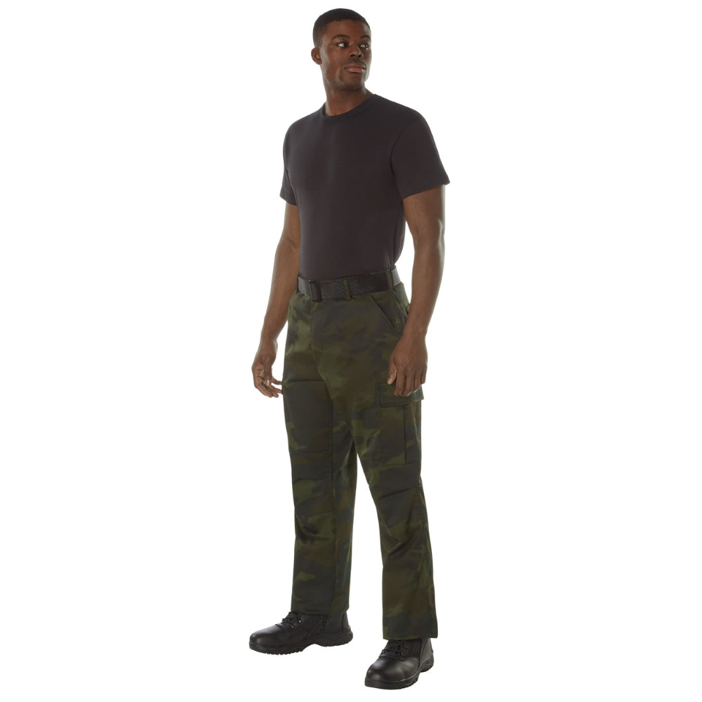 Rothco Midnight Camo Tactical BDU Pants (Midnight Woodland Camo) - 4