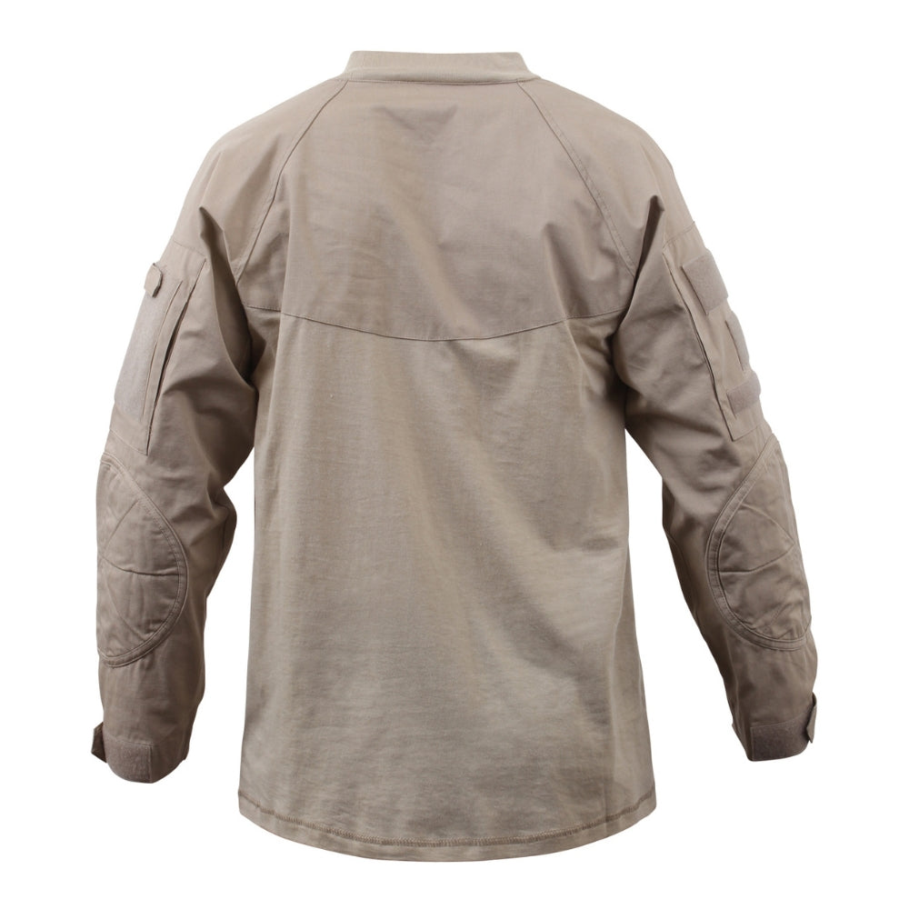 Rothco Military NYCO FR Fire Retardant Combat Shirt (Desert Sand) - 4