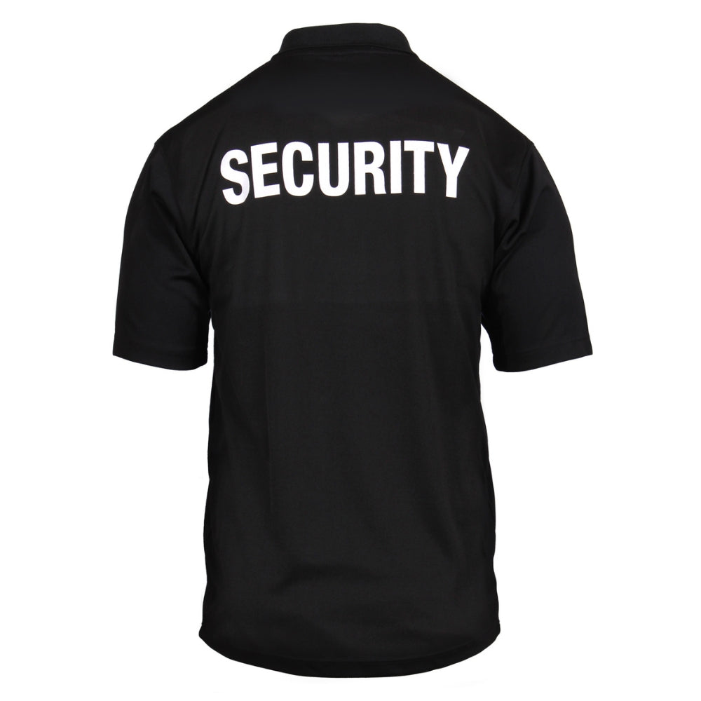 Rothco Moisture Wicking Security Polo Shirt With Badge - 3