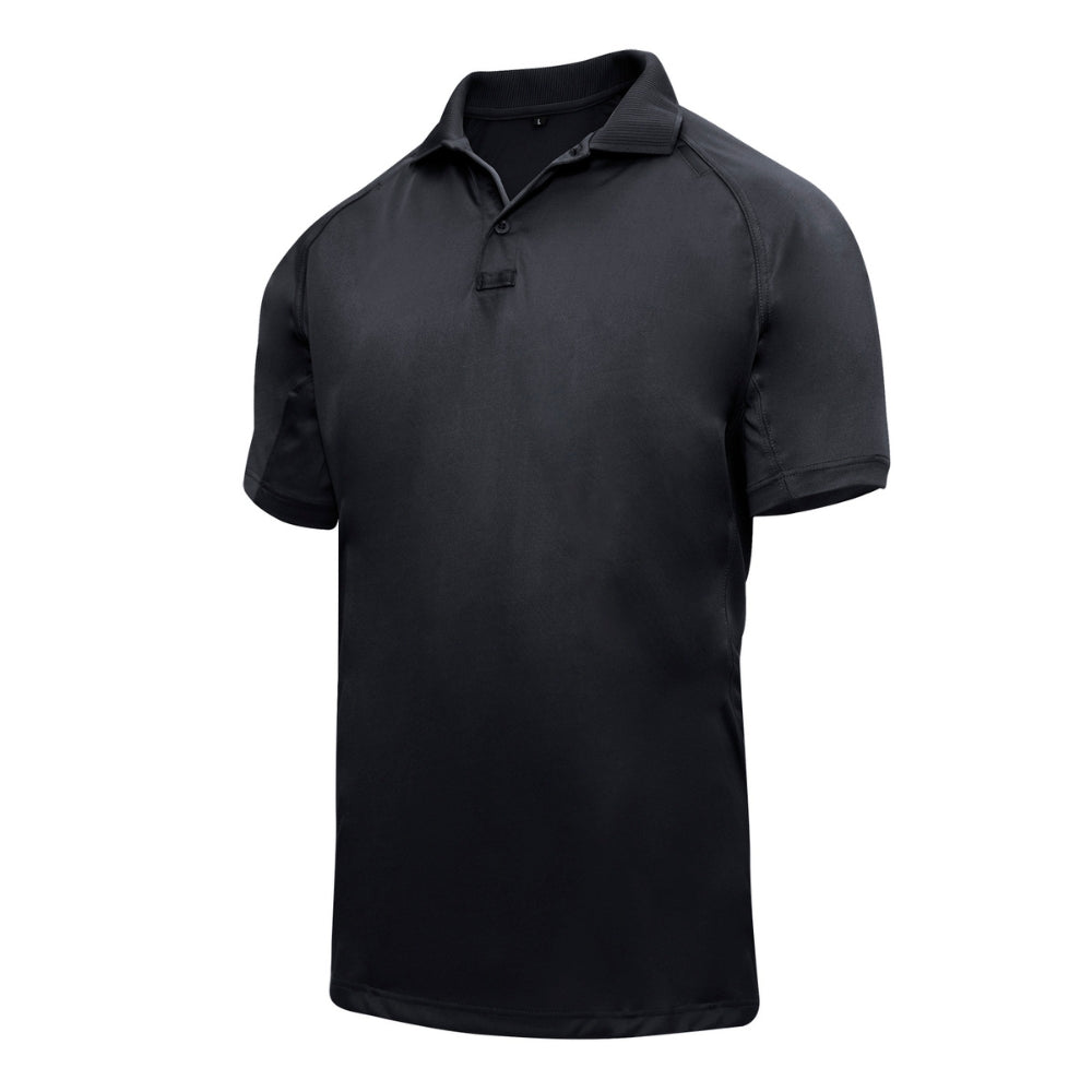 Rothco On Duty Performance Polo (Black) | All Security Equipment - 3