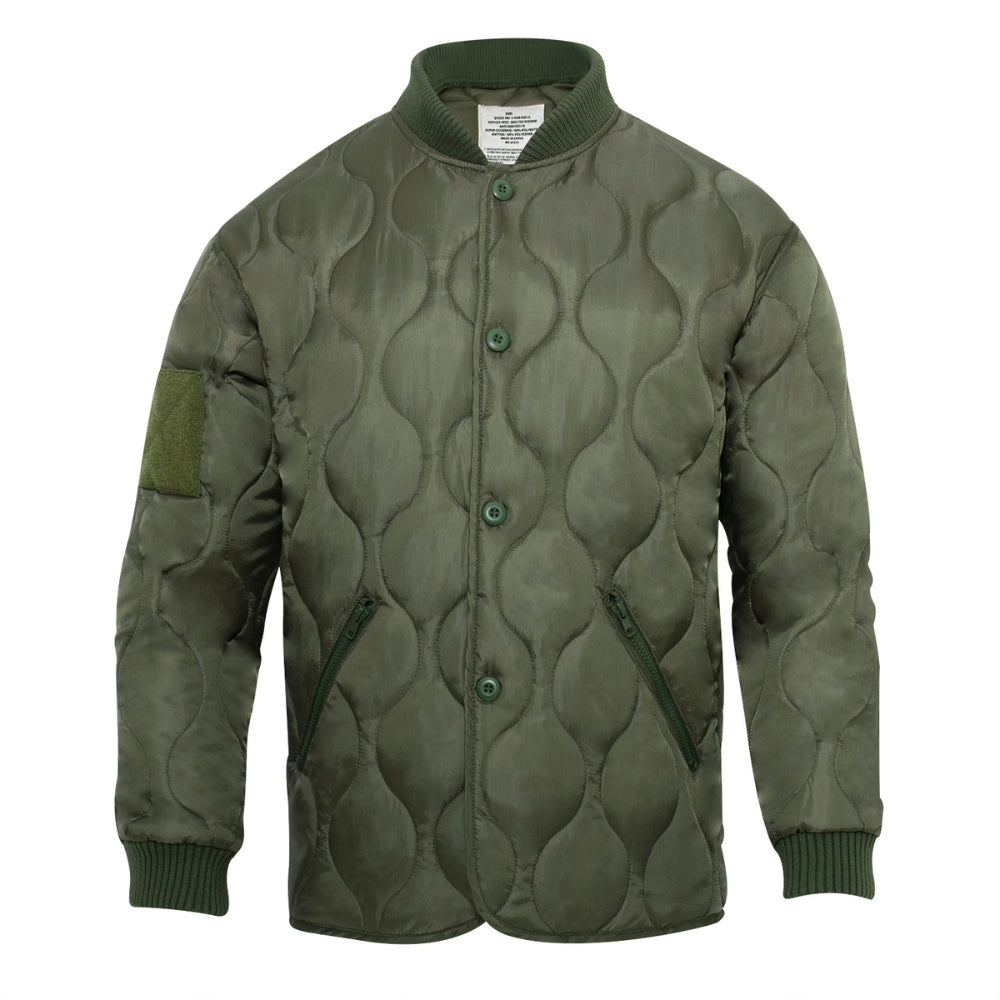 Rothco Quilted Woobie Jacket (Olive Drab) | All Security Equipment - 2