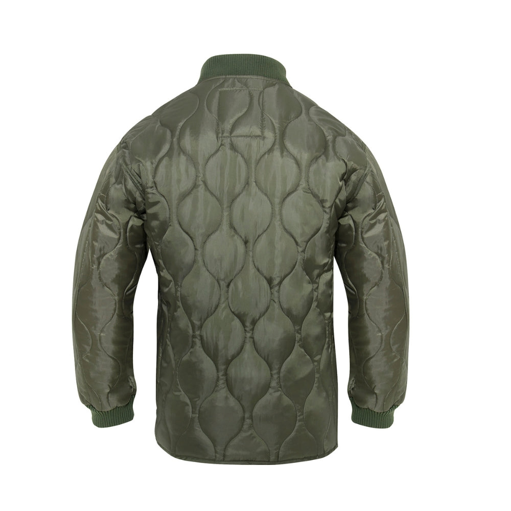 Rothco Quilted Woobie Jacket (Olive Drab) | All Security Equipment - 4