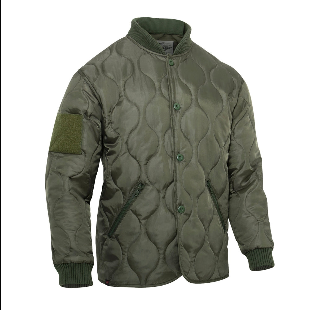 Rothco Quilted Woobie Jacket (Olive Drab) | All Security Equipment - 1