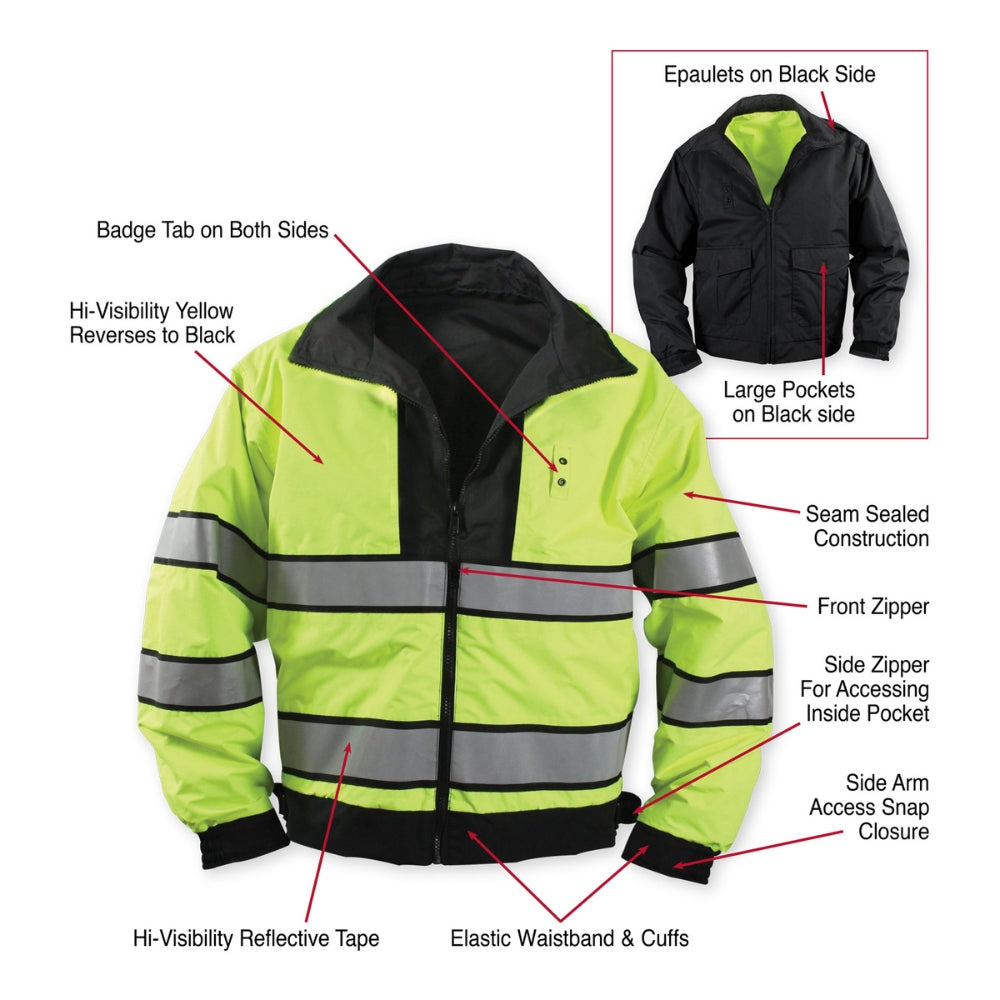 Rothco Reversible Hi-visibility Uniform Jacket | All Security Equipment - 3