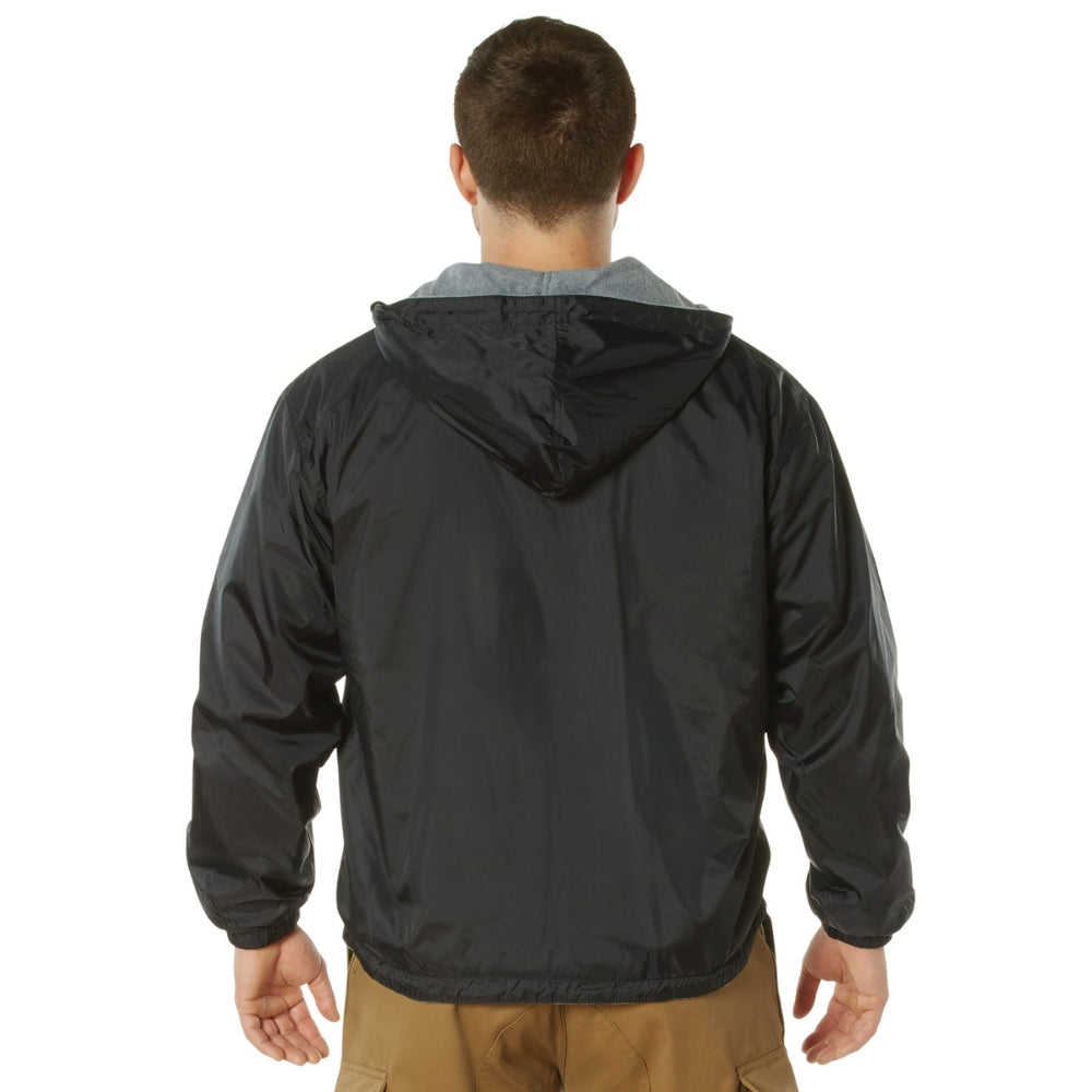 Rothco Reversible Lined Jacket With Hood (Black) - 3