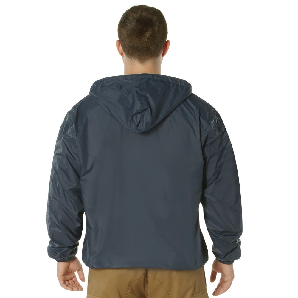 Rothco Reversible Lined Jacket With Hood (Navy Blue) - 3