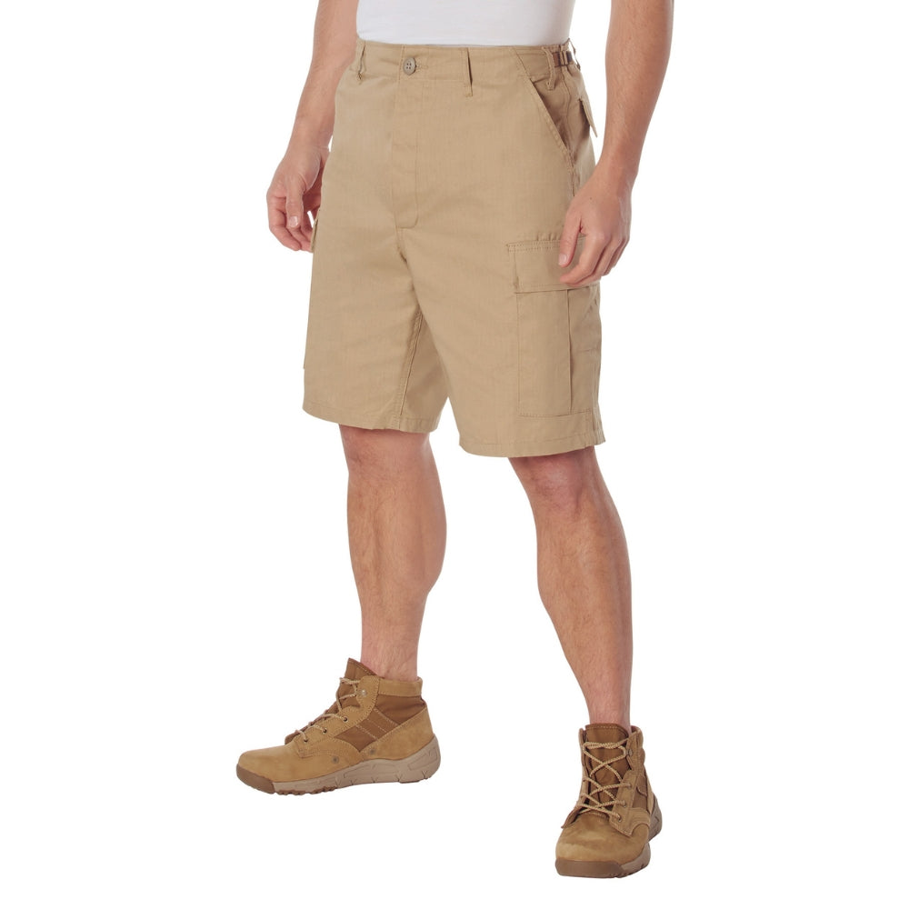 Rothco Rip-Stop BDU Shorts (Khaki) | All Security Equipment - 2