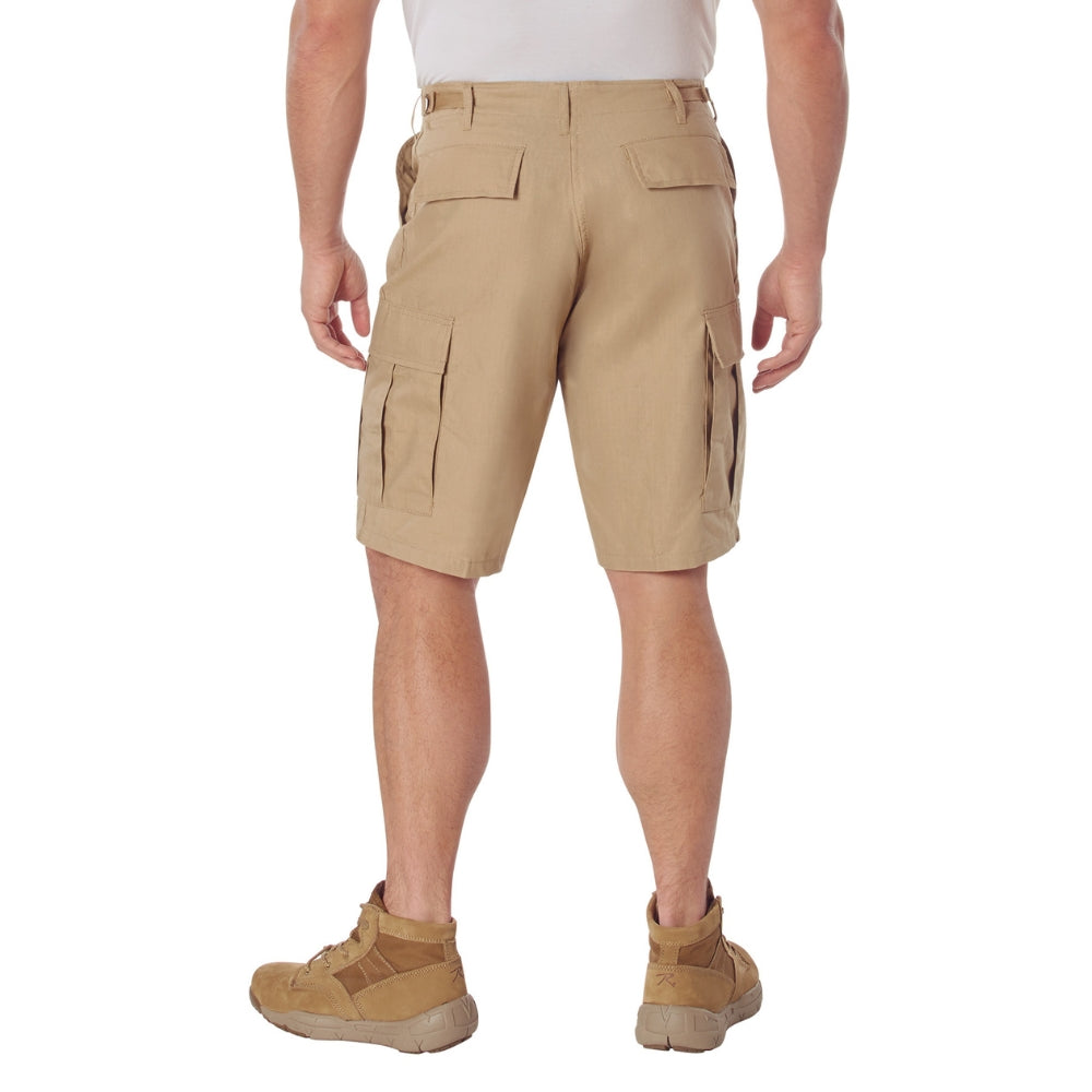 Rothco Rip-Stop BDU Shorts (Khaki) | All Security Equipment - 3