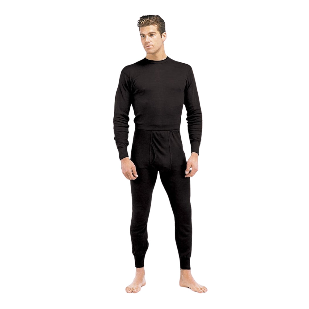 Rothco Single Layer Poly Underwear Bottoms (Black)