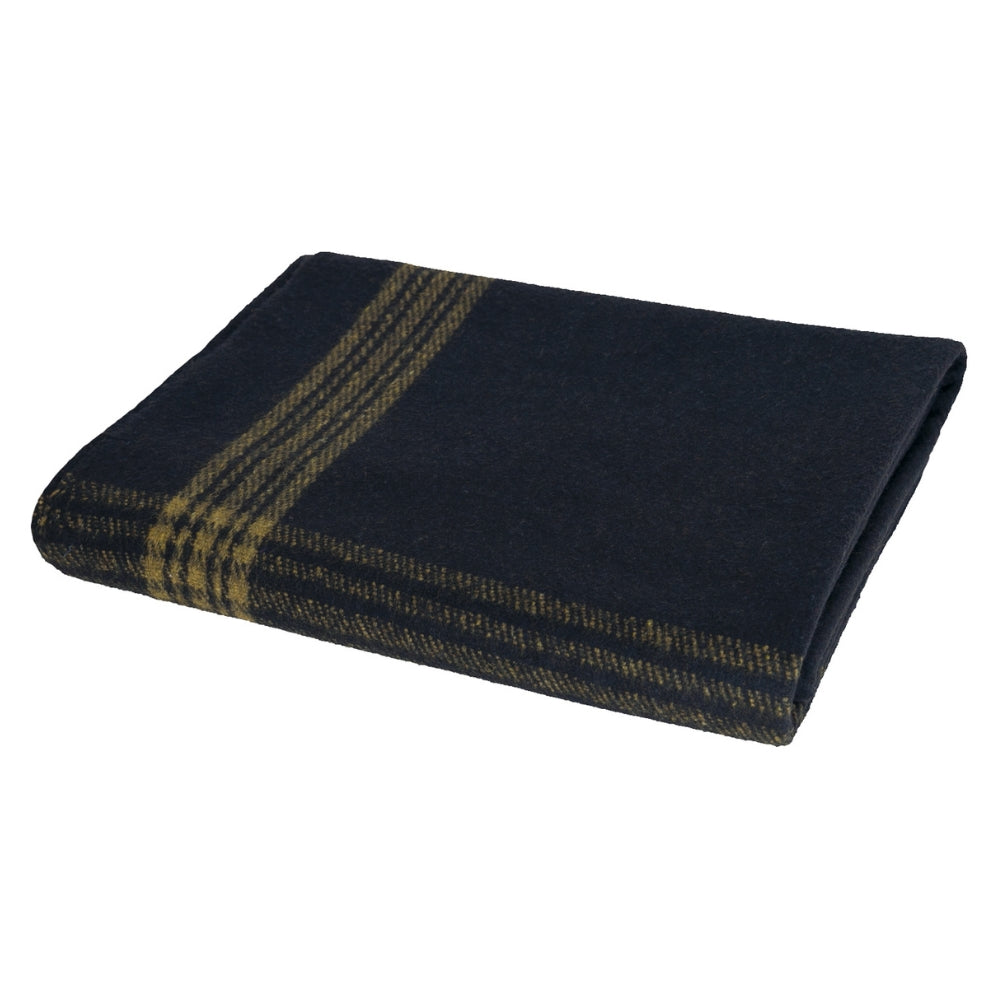 Rothco Striped Wool Blanket | All Security Equipment - 1