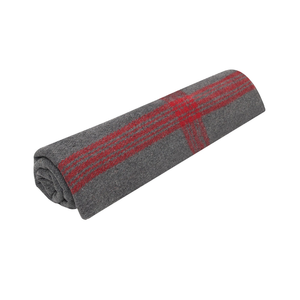 Rothco Striped Wool Blanket | All Security Equipment- 9