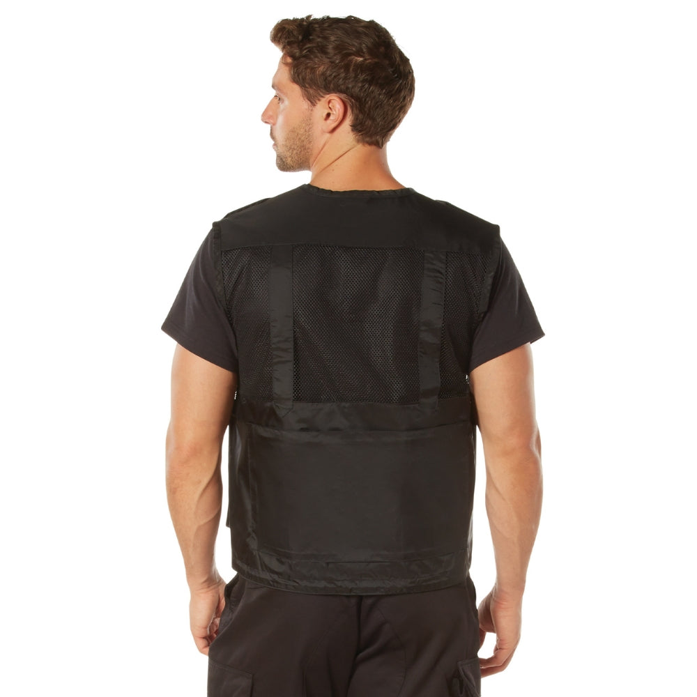 Rothco Tactical Recon Vest (Black) | All Security Equipment - 3