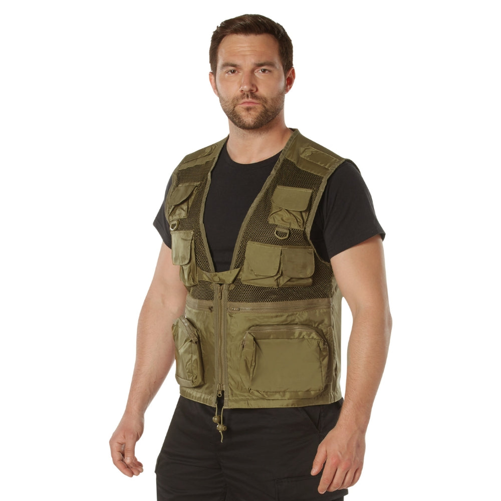Rothco Tactical Recon Vest (Coyote Brown) | All Security Equipment - 2