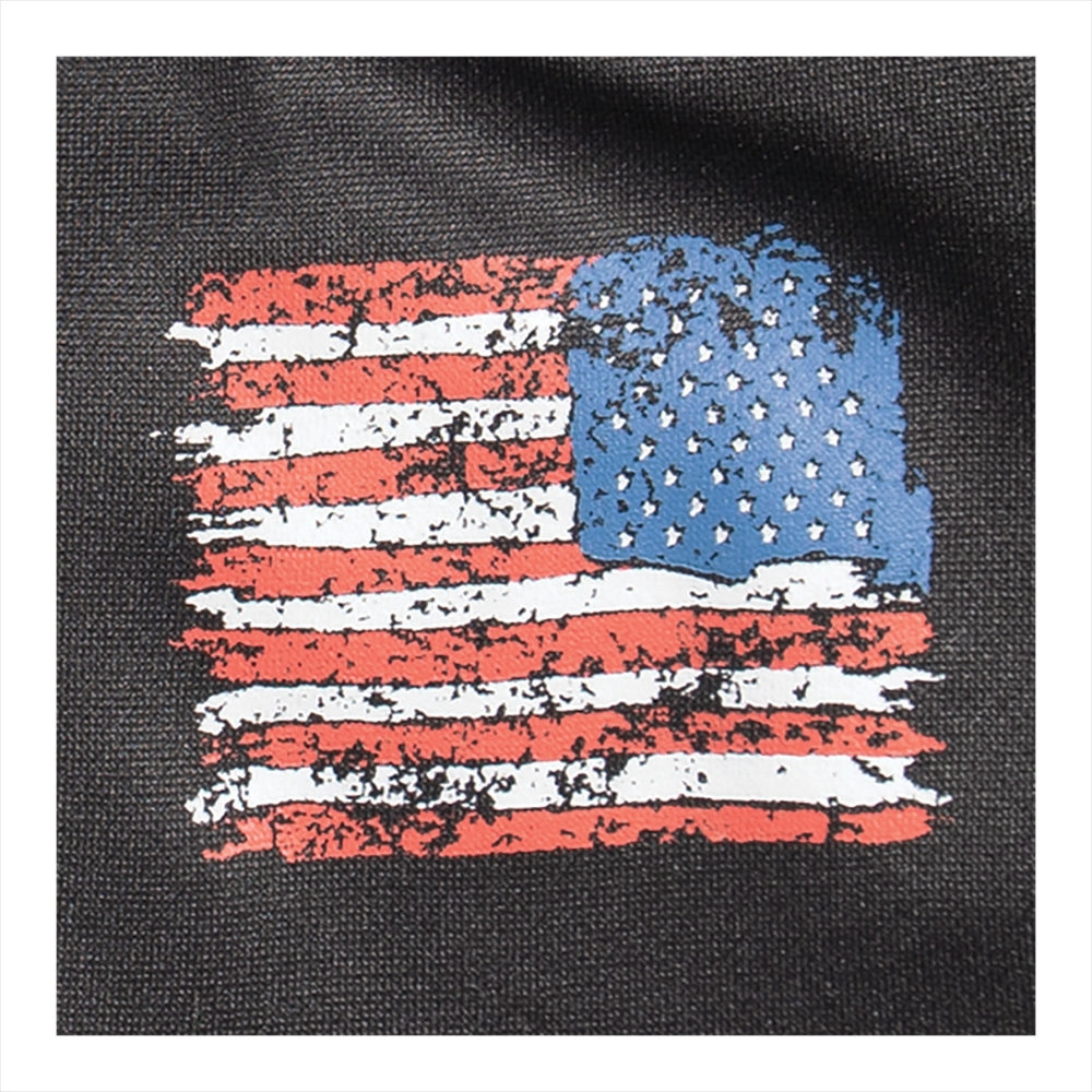 Rothco US Flag USMC Eagle Globe & Anchor Concealed Carry Hoodie (Black) - 4