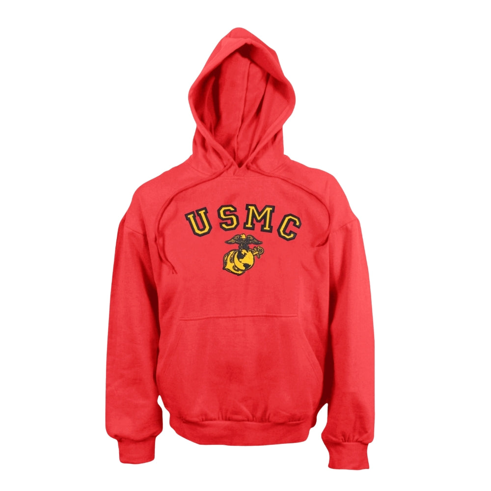 Rothco USMC Eagle, Globe & Anchor Pullover Hooded Sweatshirt - 1