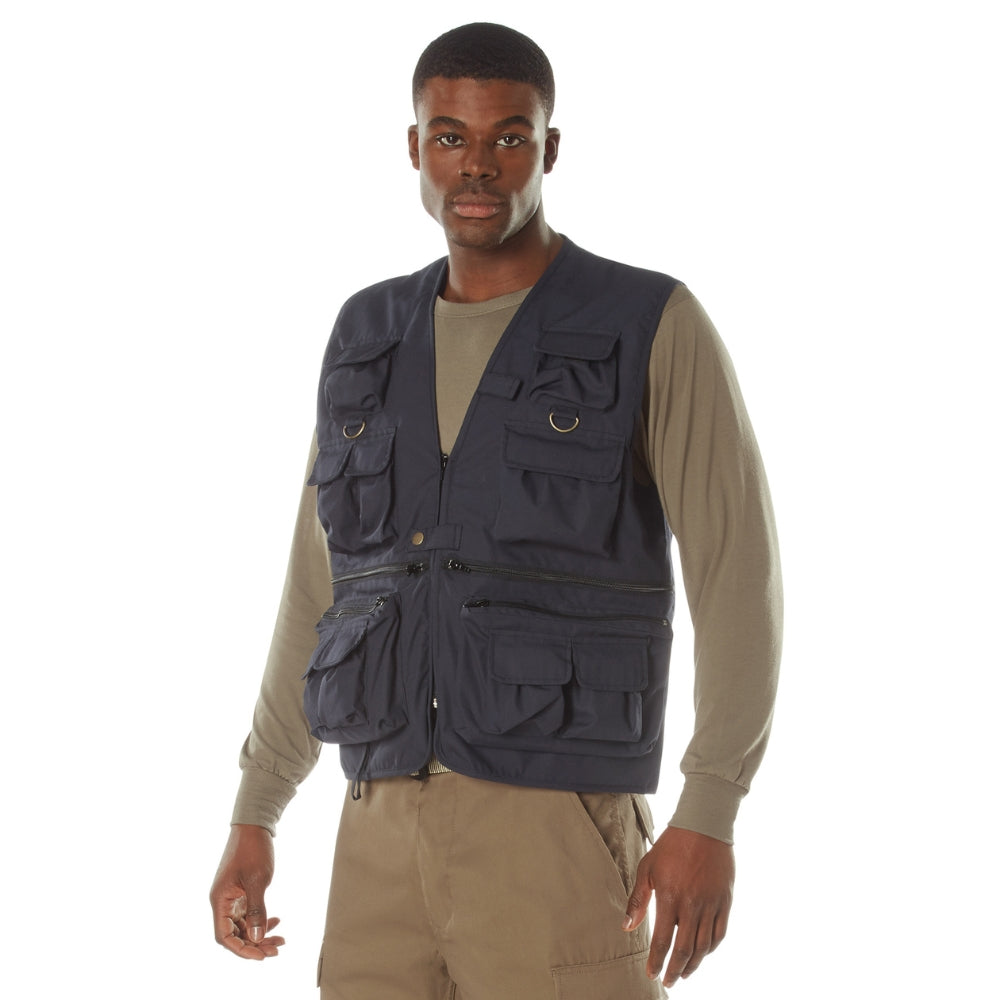Rothco Uncle Milty Travel Vest (Midnight Navy Blue) - 1