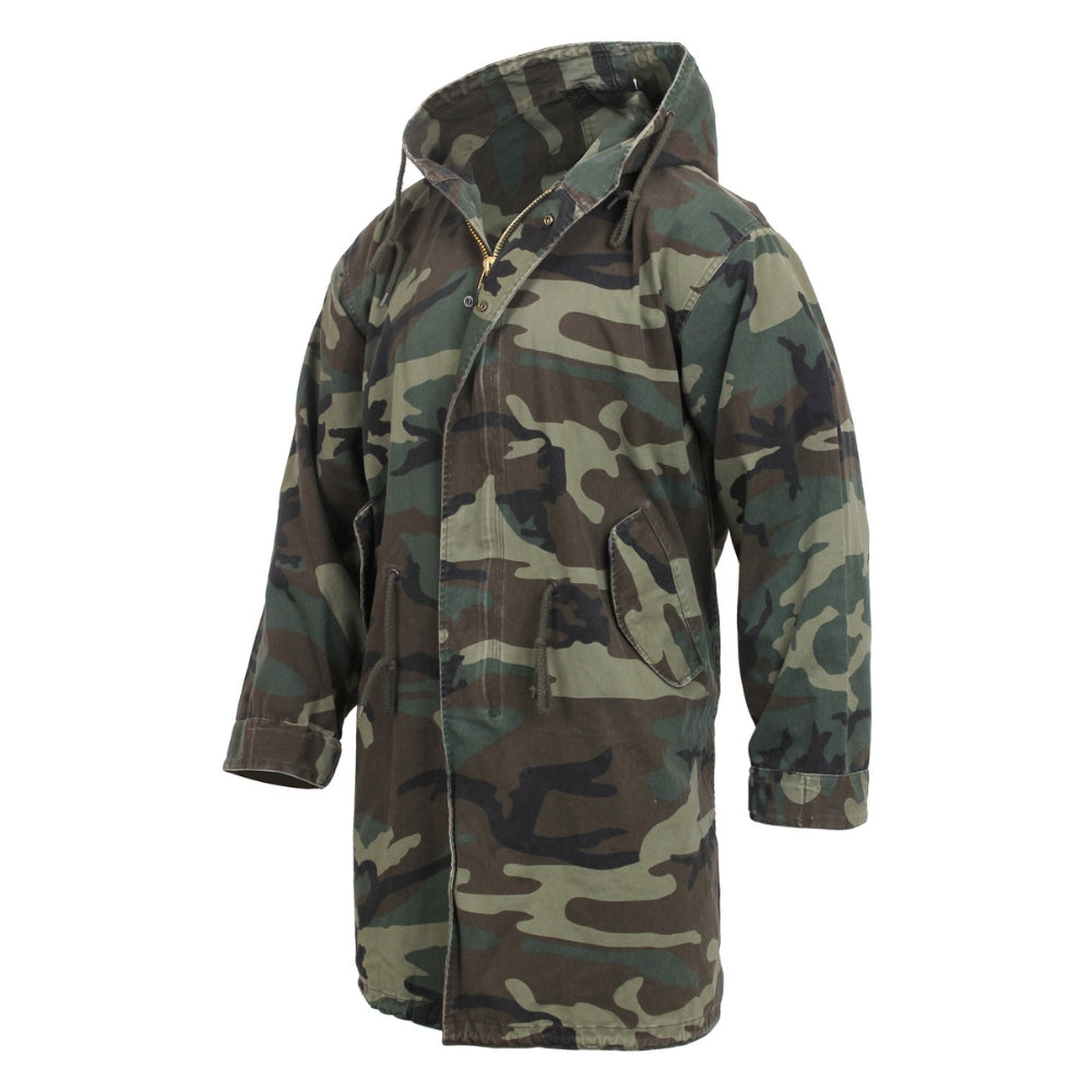 Rothco Vintage Camo M-51 Fishtail Parka (Woodland Camo) - 1