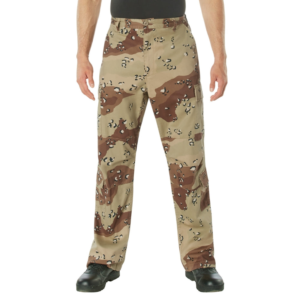 Rothco Vintage Camo Paratrooper Fatigue Pants 6 Color Desert Camo